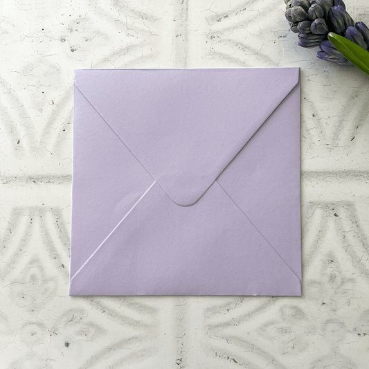 Matt Lilac Envelope - 16cm  ImagineDIY   