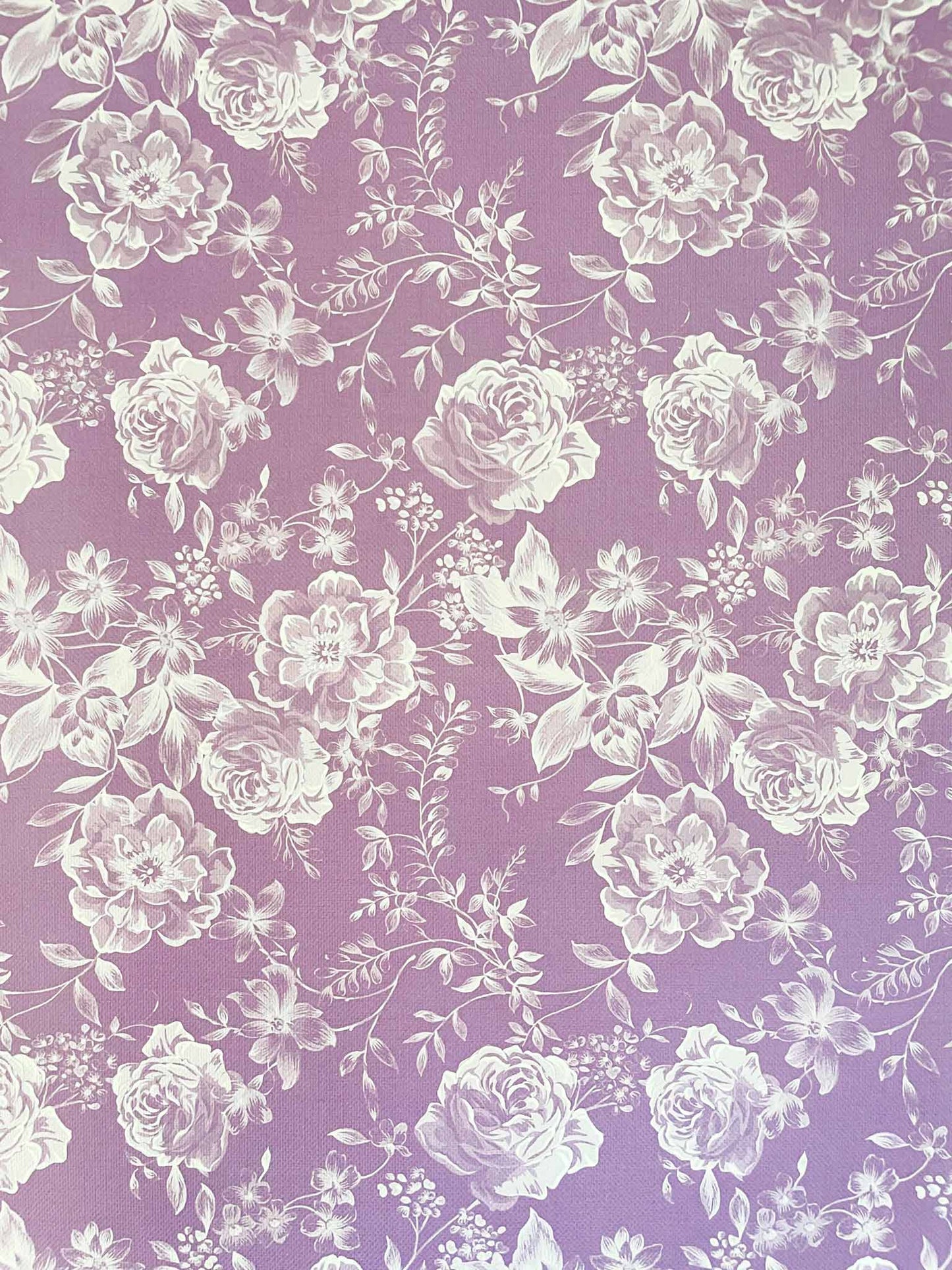 Lois Floral Paper Plum ImagineDIY