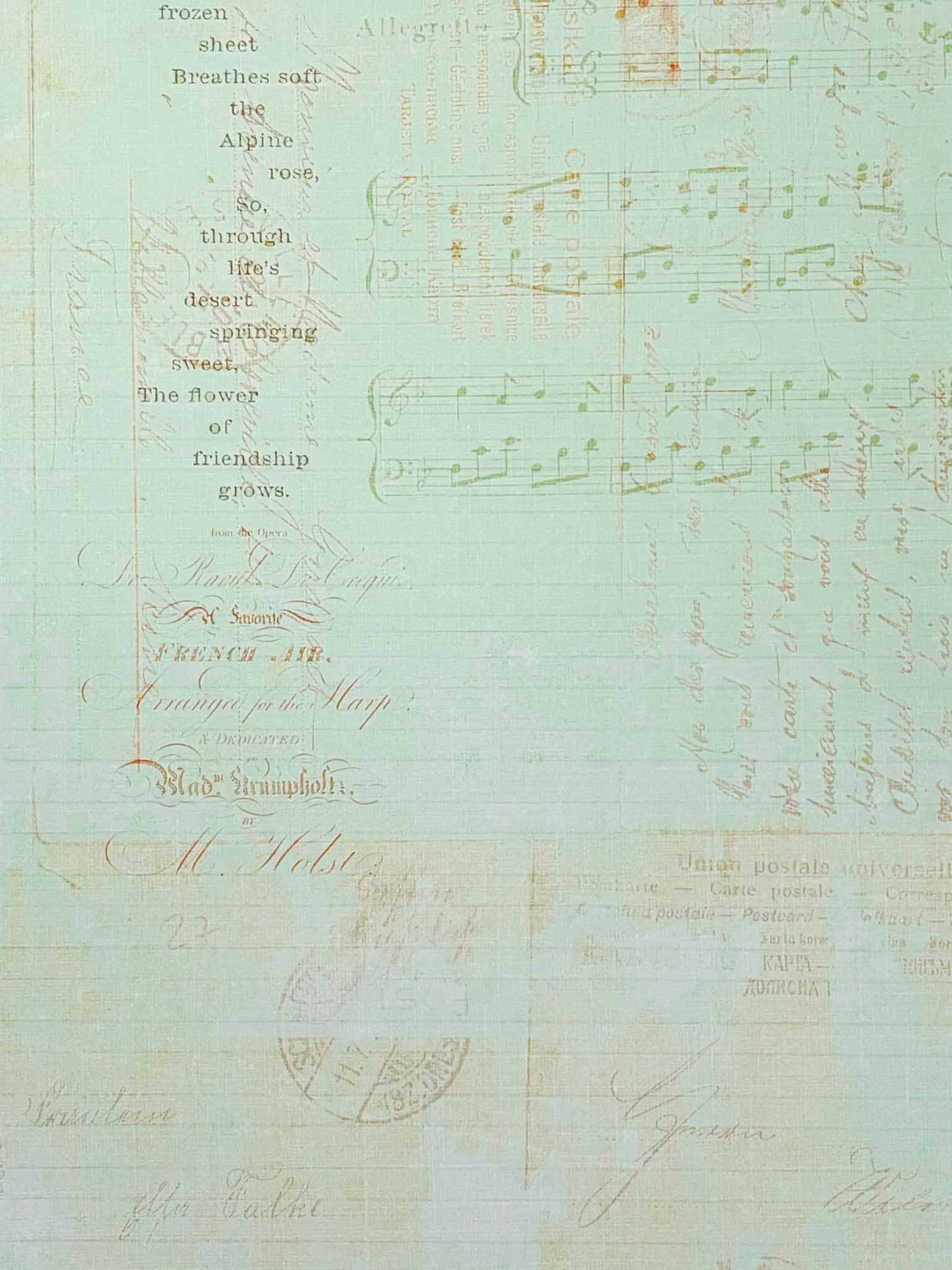 Love Song Paper ImagineDIY