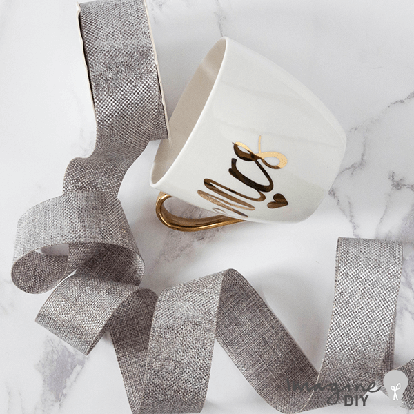 Silver Metalino Ribbon ImagineDIY 40mm 1 Meter