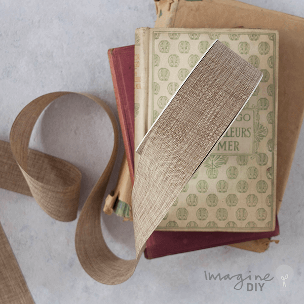 Lino Ribbon Natural ImagineDIY 40mm 1 Meter