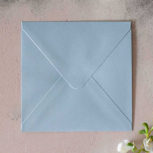 Luxury Pale Blue Envelope - 16cm  ImagineDIY   