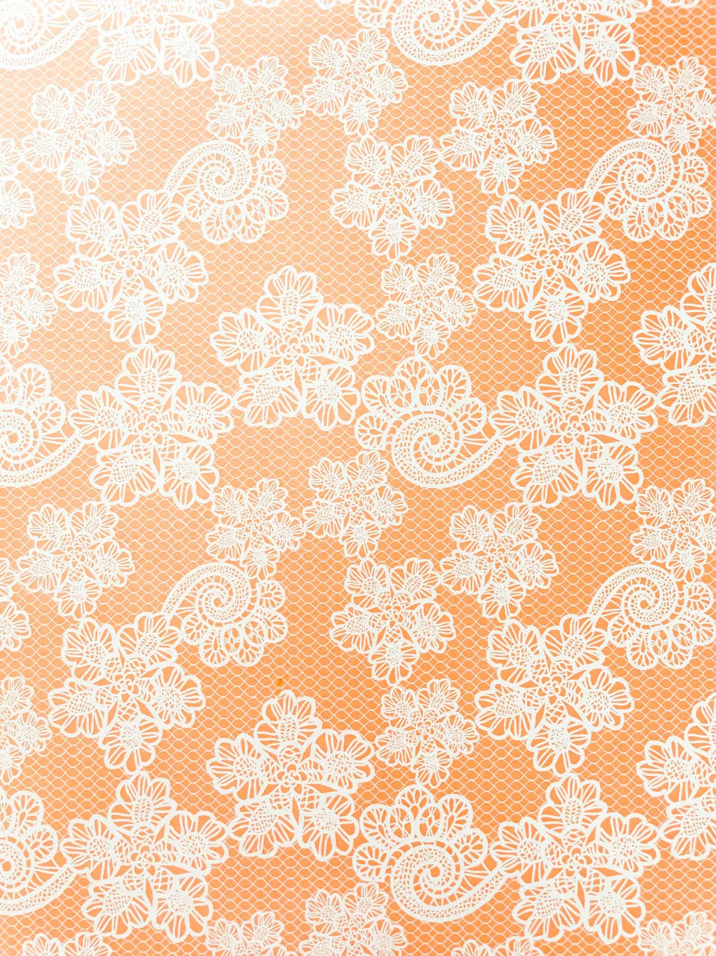 Valenciennes Paper in Tangerine ImagineDIY