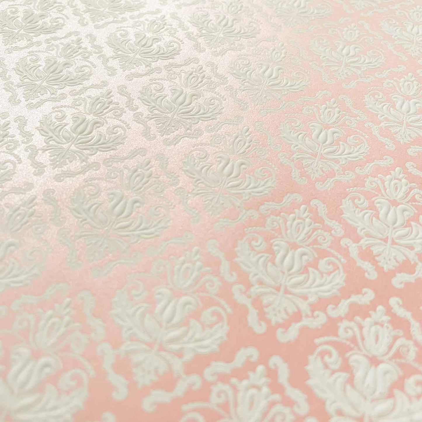 Amelia Embossed Paper Pink and White ImagineDIY