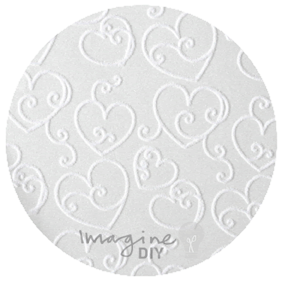 Romantique Flocked Paper ImagineDIY