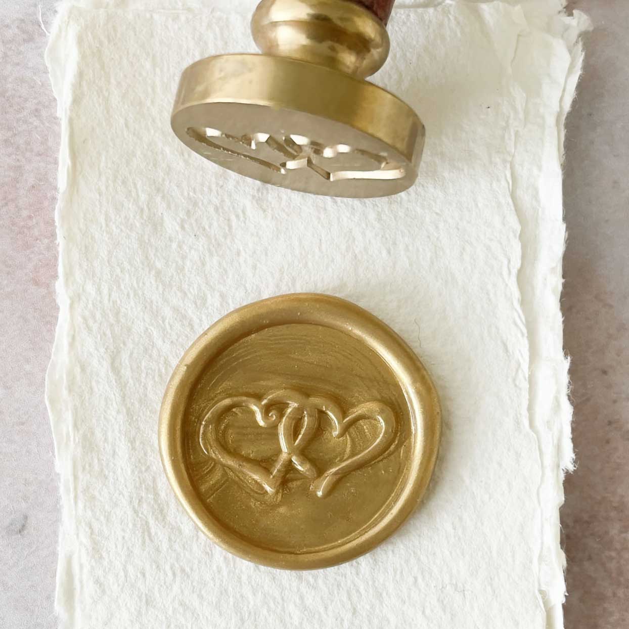 Entwined Heart Wax Seal