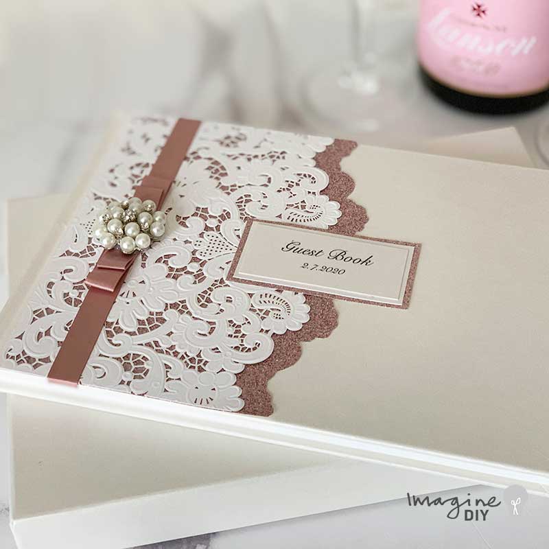How To Make .... A Luxury Guest Book