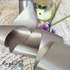 Silver Satin Ribbon  ImagineDIY 100mm 1 Meter 