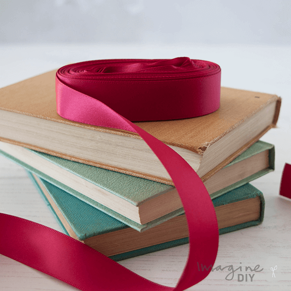 Raspberry Red Satin Ribbon  ImagineDIY 19mm 1 Meter 