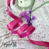 Raspberry Rose Satin Ribbon  ImagineDIY 19mm 1 Meter 