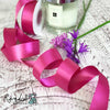Raspberry Rose Satin Ribbon  ImagineDIY 25mm 1 Meter 