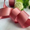 38mm wide satin ribbon in cinnamon blush colour.  Sold by the meter or on a 10 metre roll