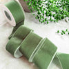 38mm wide velvet ribbon in Hunter Green.  By Imagine DIY