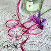 Raspberry Rose Satin Ribbon  ImagineDIY 6mm 1 Meter 