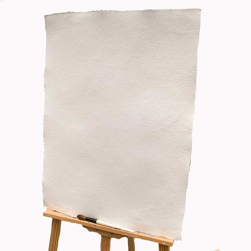 Natural White Handmade Paper &  Card - Large Format