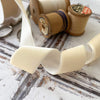 Ivory Velvet Ribbon - 3 Meter Roll  ImagineDIY 38mm  