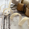 Ivory Velvet Ribbon - 3 Meter Roll  ImagineDIY 9mm  