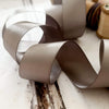 Metal Grey Satin Ribbon  ImagineDIY 25mm 1 Meter 