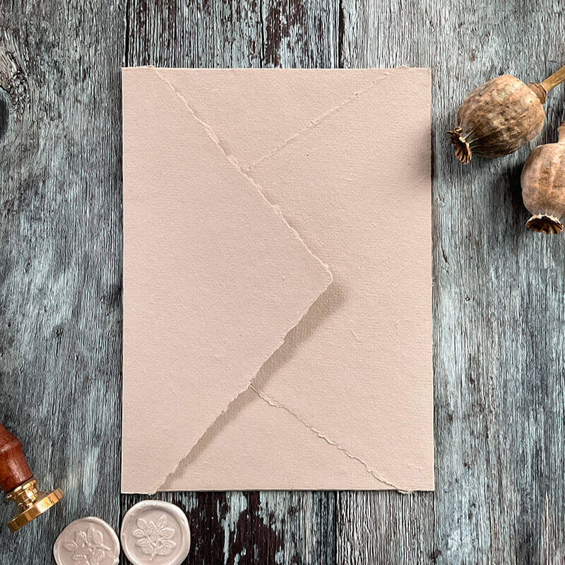 Natural Handmade Paper, Card and Envelopes