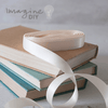 Cream Satin Ribbon  ImagineDIY 13mm 1 Meter 