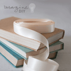 Cream Satin Ribbon  ImagineDIY 16mm 1 Meter 