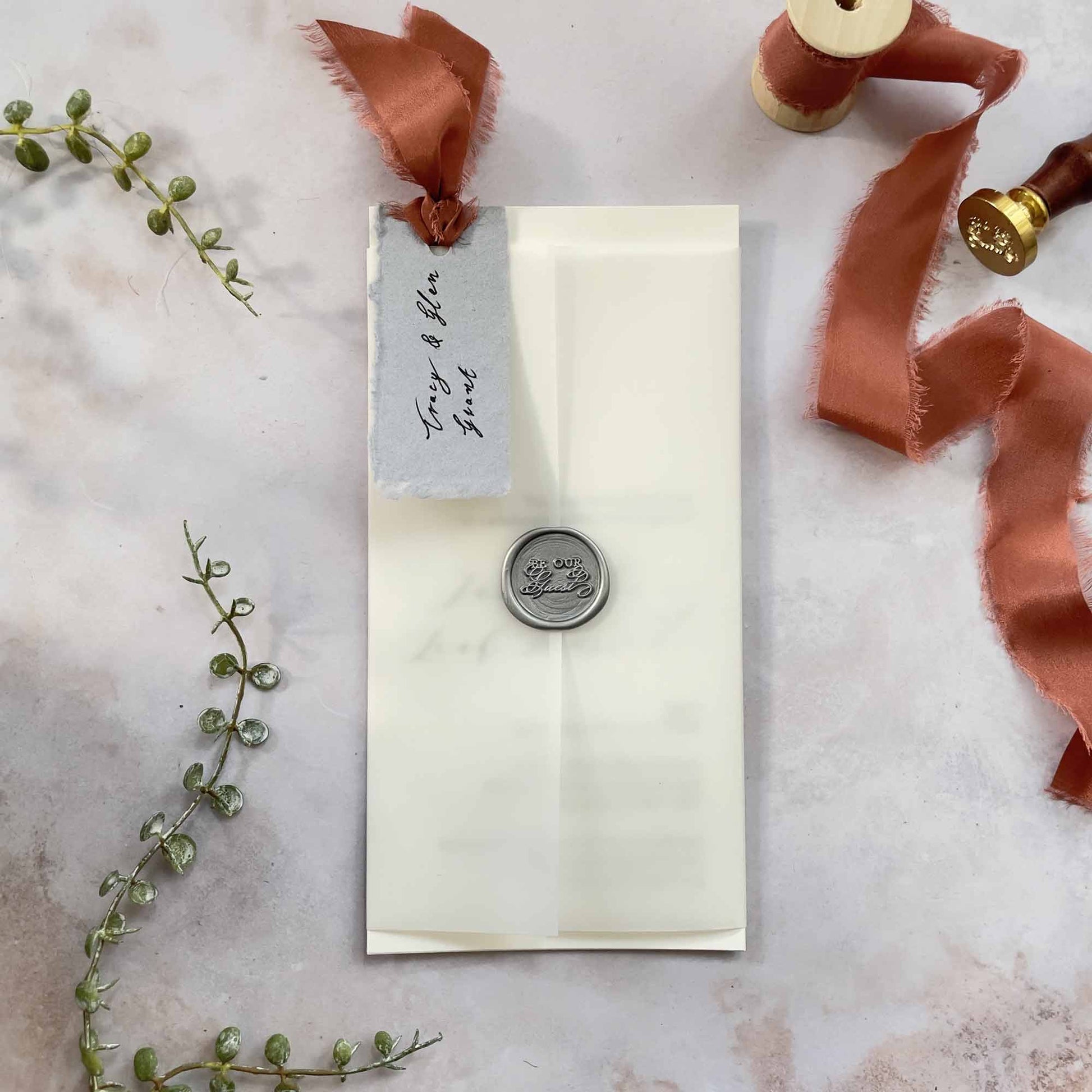 Be Our Guest - Wax Seal  ImagineDIY   