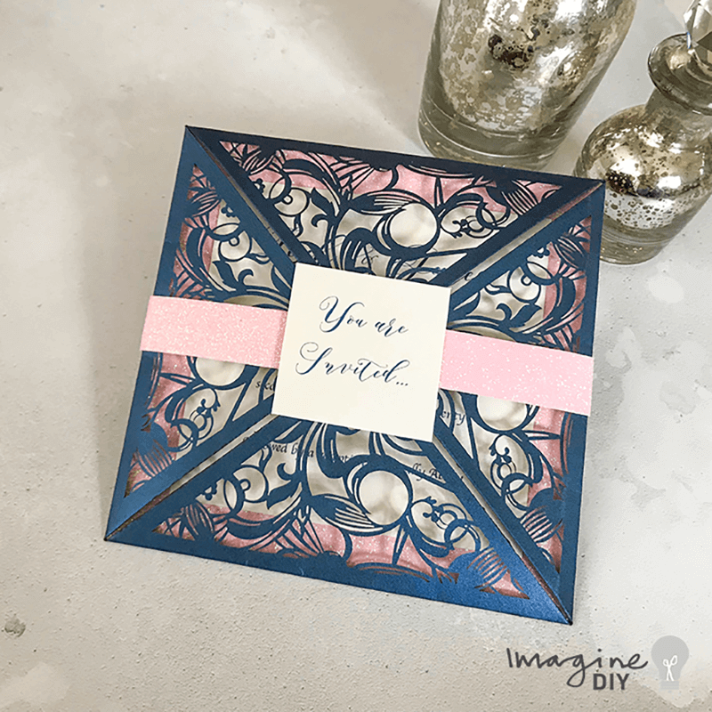 Glitter Card & Paper - Pink  ImagineDIY   