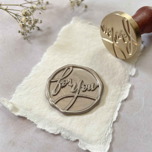 For You - Large Wax Stamp  ImagineDIY   