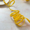 6mm narrow velvet ribbon in mustard yellow.  3 metre roll