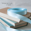 Pale Blue Satin Ribbon  ImagineDIY 16mm 1 Meter 