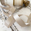 Taupe Satin Ribbon  ImagineDIY 16mm 1 Meter 
