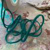 Teal Velvet Ribbon - 3 Meter Roll  ImagineDIY 3mm  