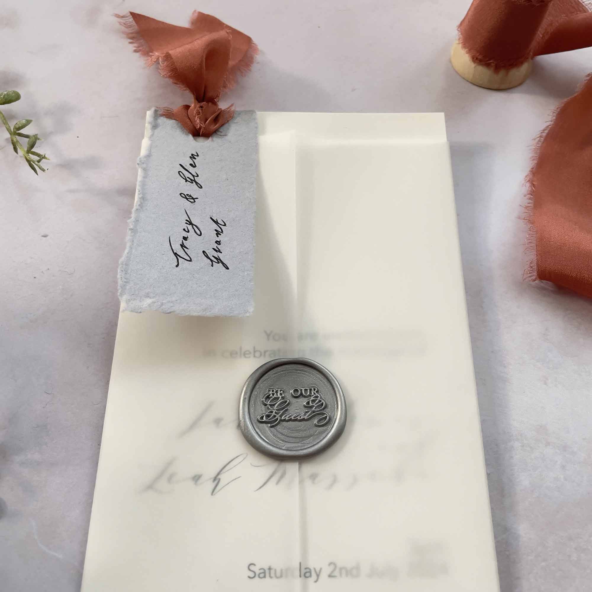 Be Our Guest Wax Seal