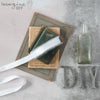 White Woven Hidden Arrow Ribbon  ImagineDIY 16mm 1 Meter 