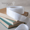 White Satin Ribbon  ImagineDIY 25mm 1 Meter 