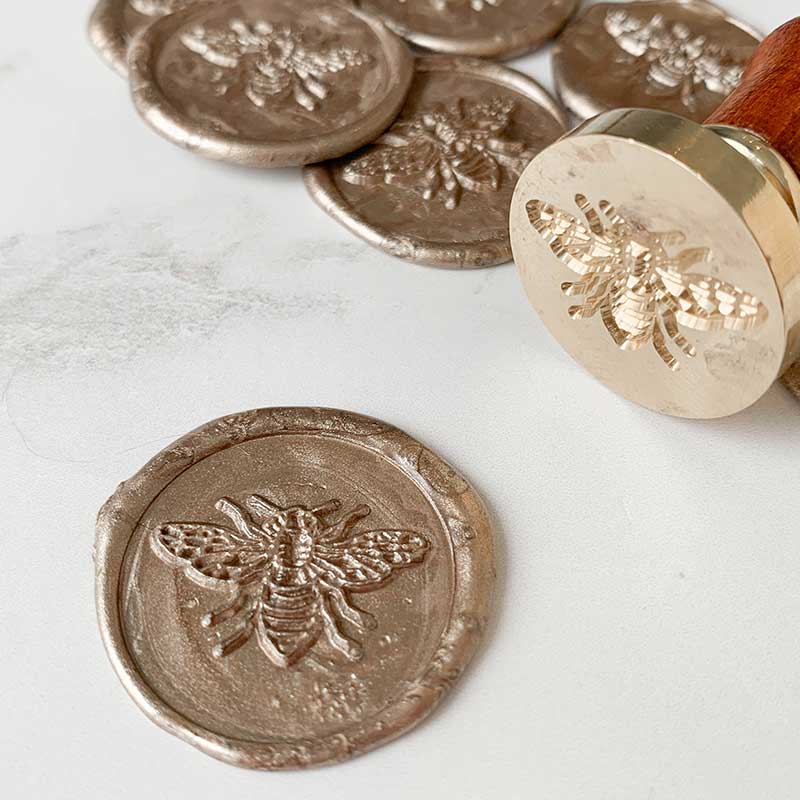 Sealing Wax BEADS - Champagne