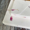 Aster - Floral Handmade Paper and Envelope Set.  (Vegan)  ImagineDIY   