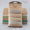 Metallic Vintage Hemp Cord Set Of 4  ImagineDIY   