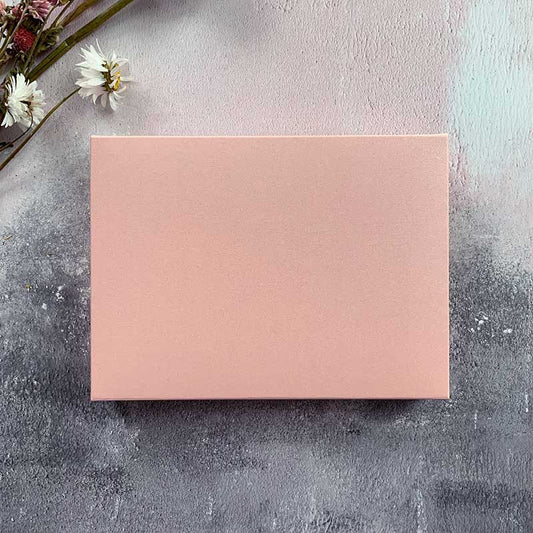 5x7 Card Box in Blush Pink  ImagineDIY   