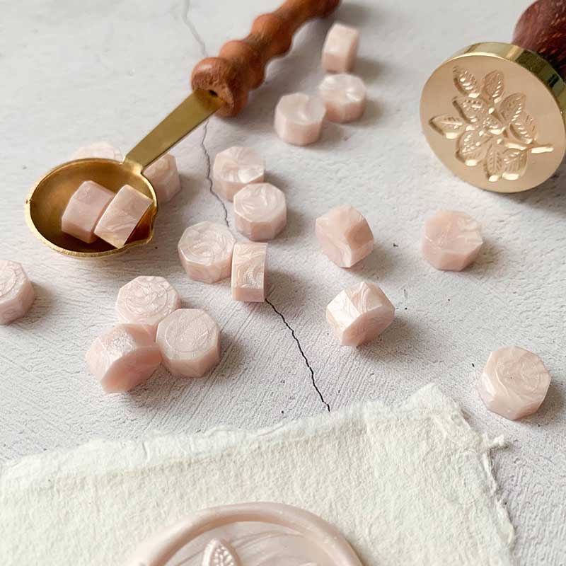 Blush_pink_sealing_wax_beads