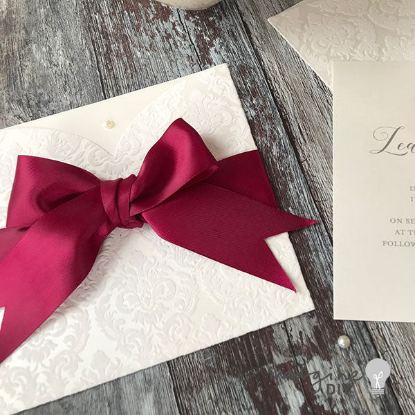 DIY_wedding_invitations_with_bow_imagine_diy