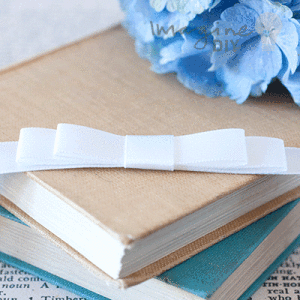 Dior_bow_white_double_decorative_diy_wedding_stationery_supplies-2.png