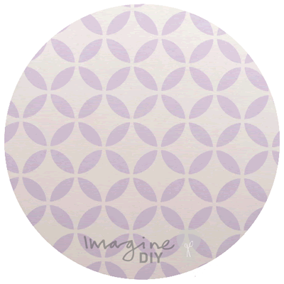 Geometric Paper Lilac  ImagineDIY   