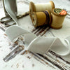 Silver Grey Velvet Ribbon - 3 Meter Roll  ImagineDIY 25mm  