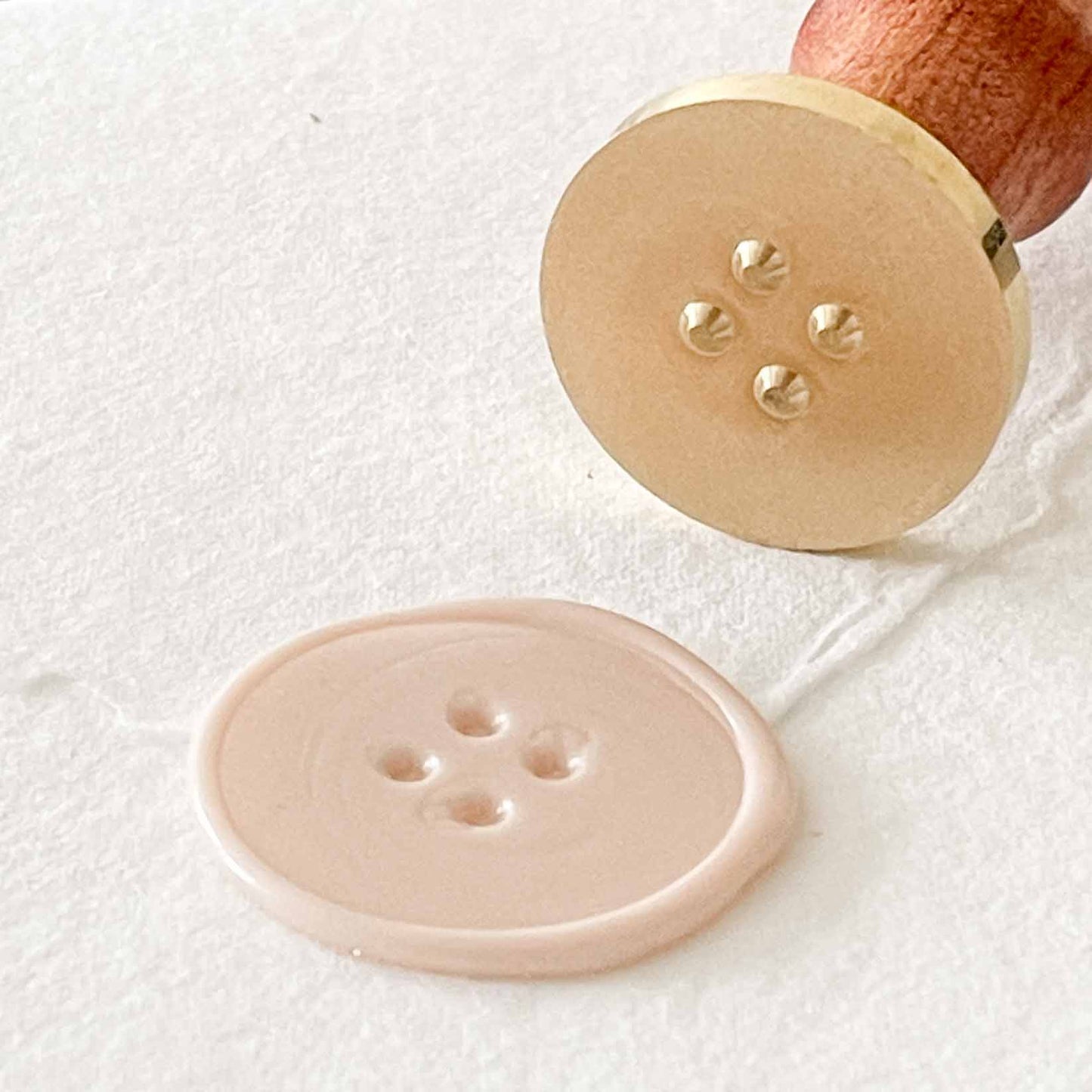 Cute as a Button - Wax Seal  ImagineDIY   