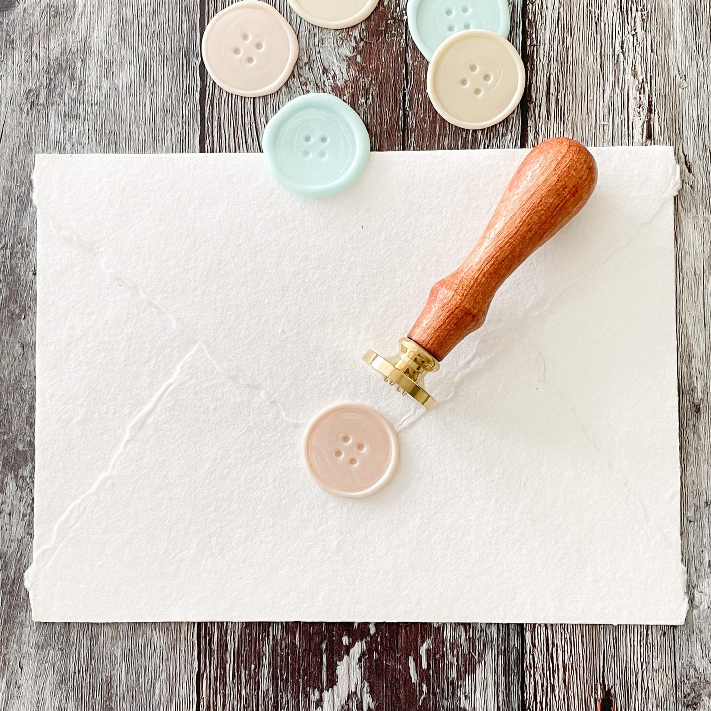 Cute as a Button - Wax Seal  ImagineDIY   