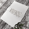 Prosperity Laser Cut - White  ImagineDIY Wrap with Insert - Pack of 5  