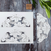 Lily Wedding Invitation  ImagineDIY Lasercut Panel Large (sheet of 2  