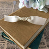 Cream Satin Knotted Bow  ImagineDIY   