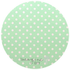 Polka Paper in Mint  ImagineDIY   